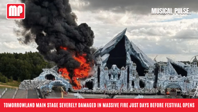 Tomorrowland Main Stage Severely Damaged in Massive Fire Just Days Before Festival Opens